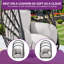 Hanging Egg Chair with Cushion, Egg Chair for Porch, Bedroom, or Living Room, Grey-2050925832-2050925833