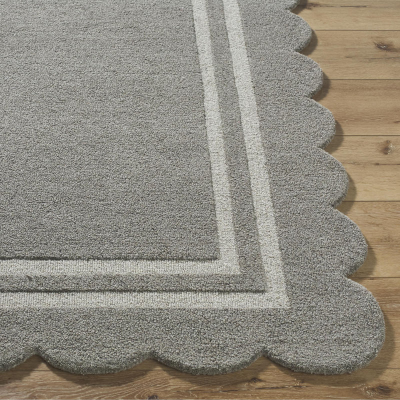 Tapis festonné, Rectangle 5 pi x 7 pi 6 po