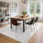 Washable Modern Hallway Non Slip Entryway Rug,Soft Non Shedding Carpet,Abstract Printed Mat for Kitchen-1231334650-1231334654