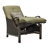 Craighead Luxury Recliner Patio Chair with Plush Cushions and Accent Pillow-2107153606