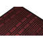 Hand-Knotted High-Quality Wine and Black Area Rug