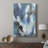 Aquatic Crosshatch II -Gallery Wrapped Cavas