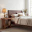 59.99cm W Solid Wood Bedside Table-834623276