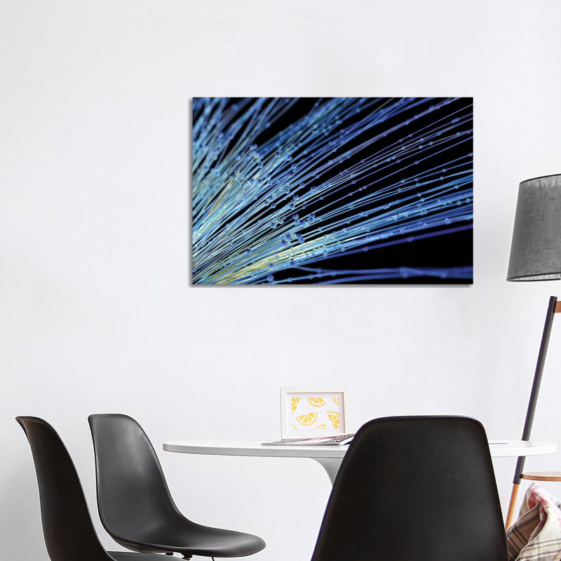 Abstract Fibre Structure II by Mike Kiev - Wrapped Canvas Print, 101.6 cm H x 66.04 cm W x 3.175 cm D
