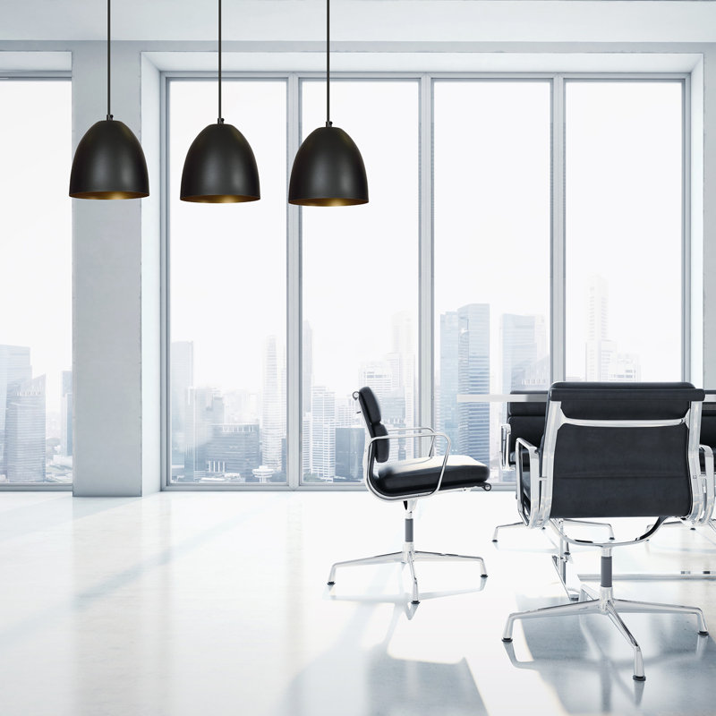 Murphy 3 - Light Pendant, Black/Gold