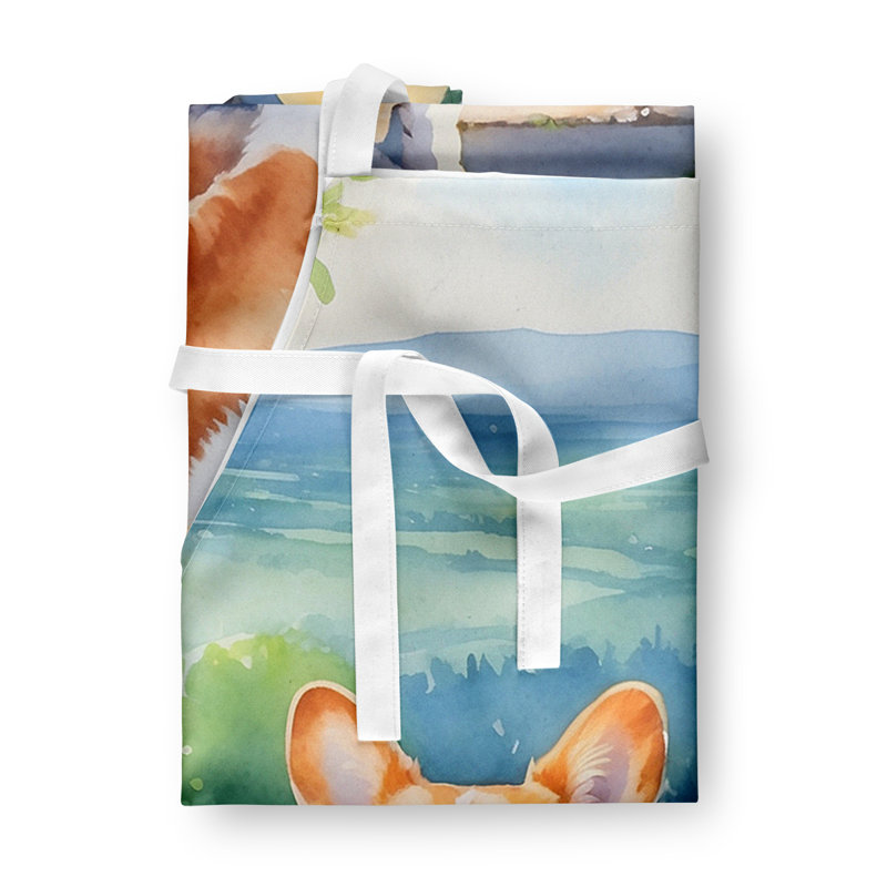 Tablier Corgi Spring Path