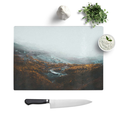 Tempered Glass Zermatt in Switzerland Chopping Board
