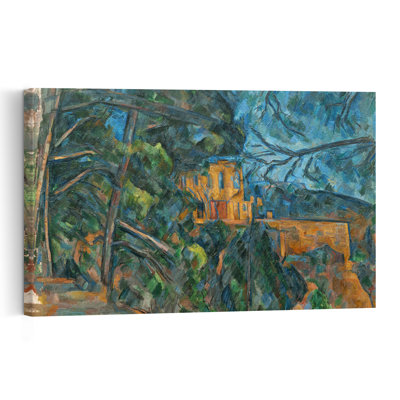 Château Noir, 1900-1904 - Estampe d'art mural abstraite représentant un paysage contemporain