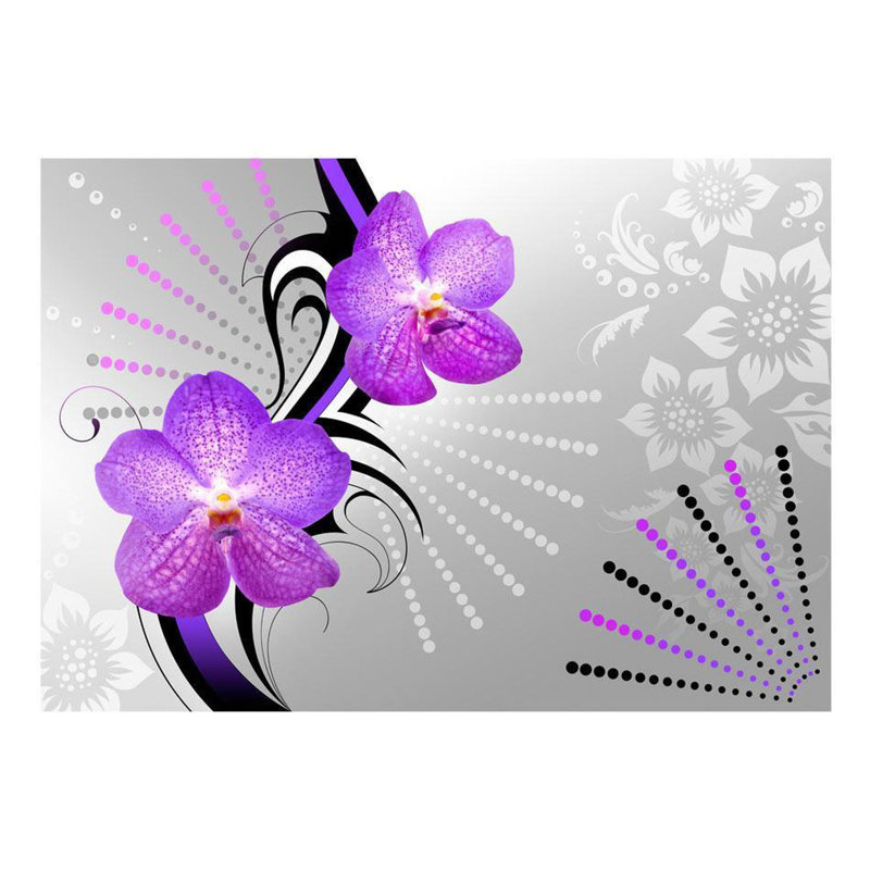 Floral Wall Mural, 55" L x 78" W