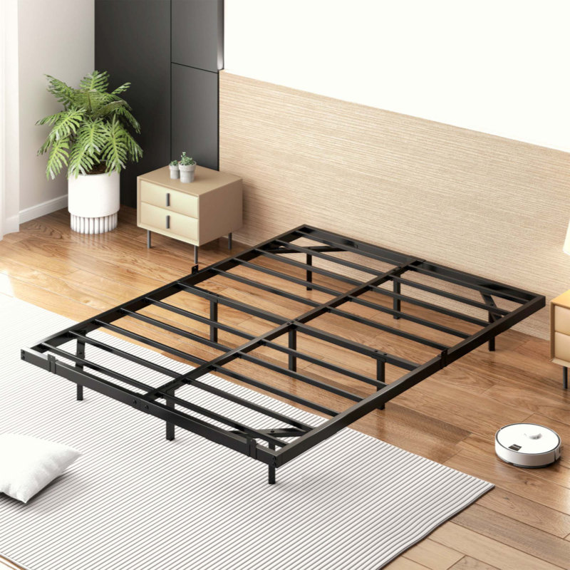 Structure de lit flottante double, Grand lit