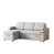 Light Grey Polyester Blend selected