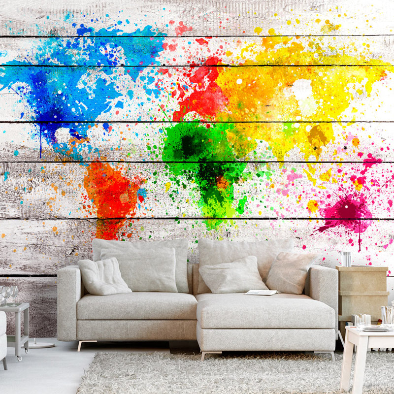 Dynastee Textured Matte Peel & Stick Mural, 294 cm x 210 cm