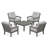 Vineyard 5-Piece Deep Seating Conversation Set-68603158-131211100