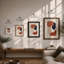 Forms In Motion Geometric - Print-2097324172-2097324161