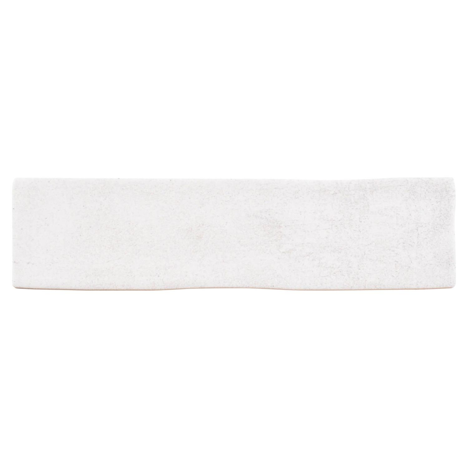 Jordal Ovinn 3-in. x 12-in. Subway Textured Matte Ceramic Wall Tile, White