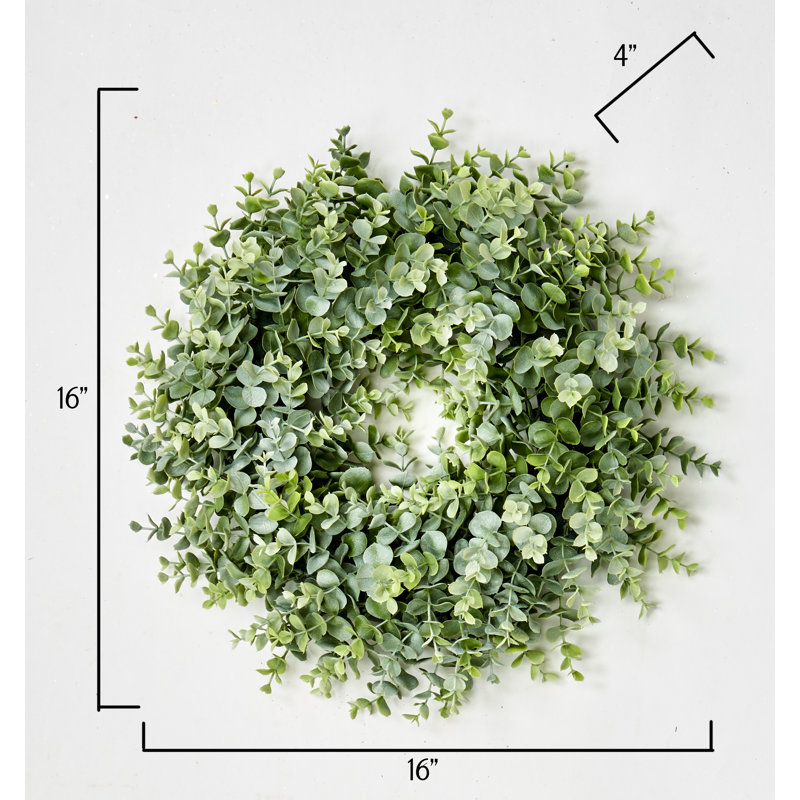 Couronne d'eucalyptus 16 po
