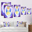Ange avec ailes et bébé - Peinture sur toile-585145384-585145392