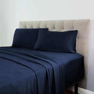 Bed Sheet Set | Burnt Coral | Cotton Rich Twin Bed Sheet Set | Anti-Microbial