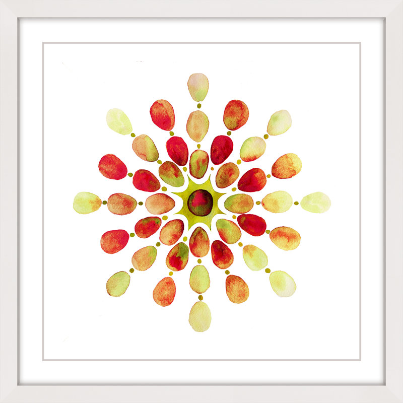 Single Picture Frame Print, 41 x 41cm, White