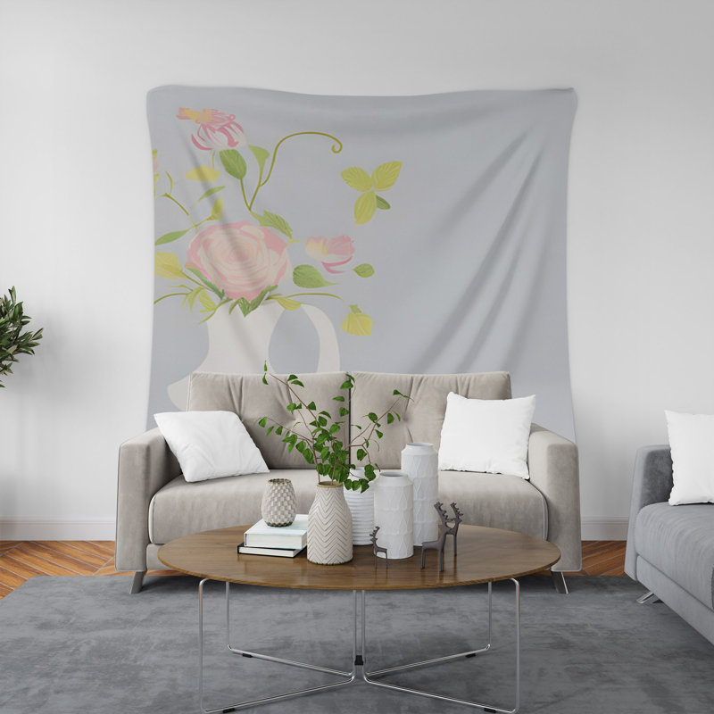 Tapisserie murale, H 88 po x l 104 po