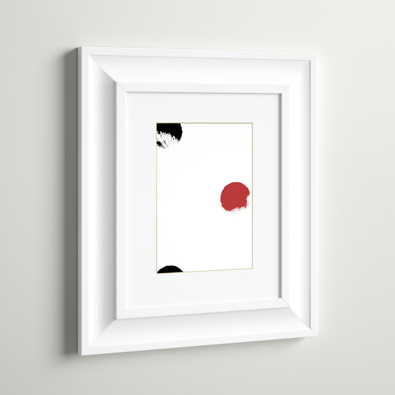 Kersten White Picture Frame with Mat, 24" x 24" Matted to 20" x 20"