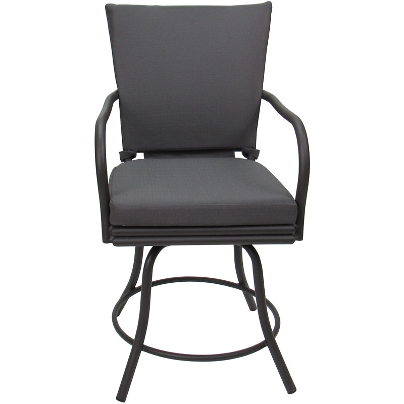 Chaise d'extérieur Ralphie, Gris, Gris
