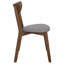 Chaise de salle à manger à dossier courbé (ensemble de 2)-1211509348-1211509351