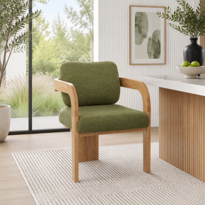 2-Pack Dining Chairs with Pillow Back