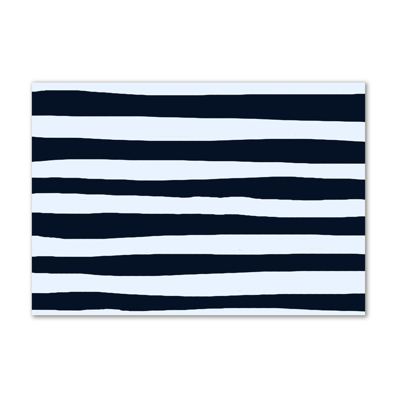 Striped Background - Wrapped Canvas Print
