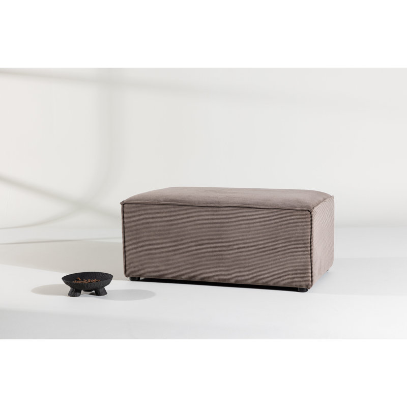 Arzaan 92cm Wide Pouf Ottoman