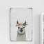 'Blooming Llama' Print On Wrapped Canvas-1548204137