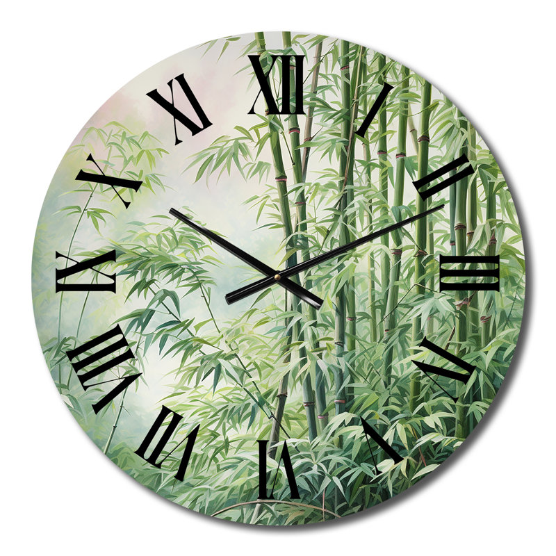 Horloge murale Bamboo Romantic Dream III, Petit