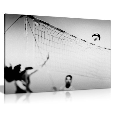 Beach Volleyball Sports - Wrapped Canvas Print