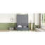 Lit escamotable mural Murphy avec coussin