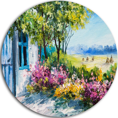 " Garden near the House " Print