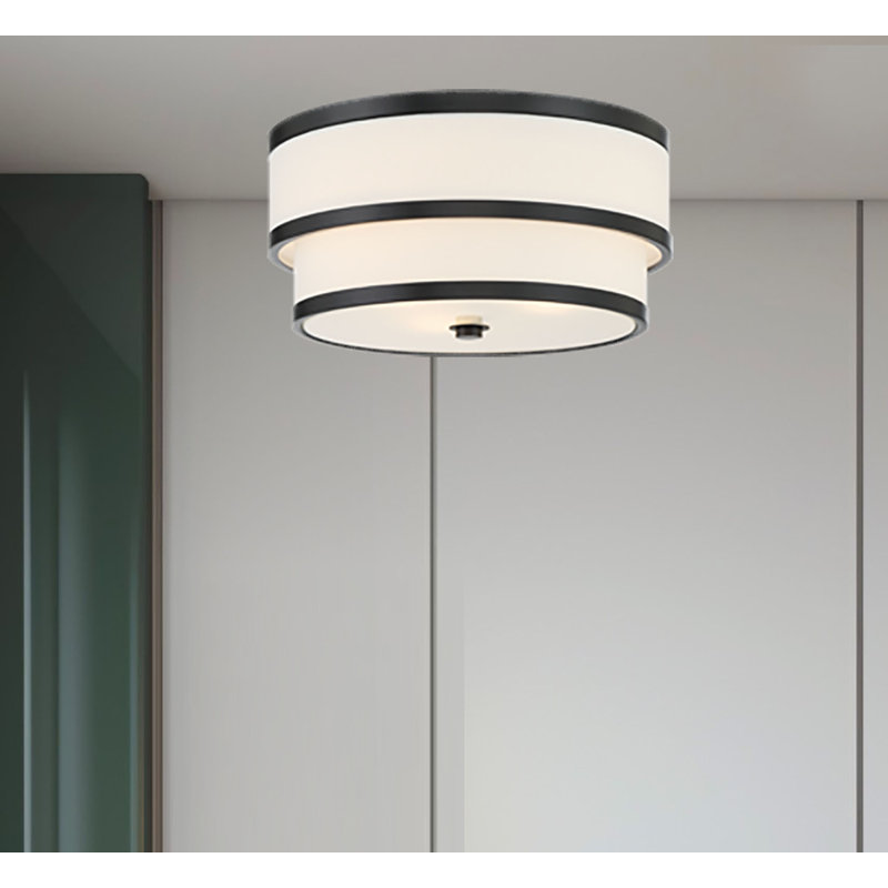 Arwilla Linen Flush Mount