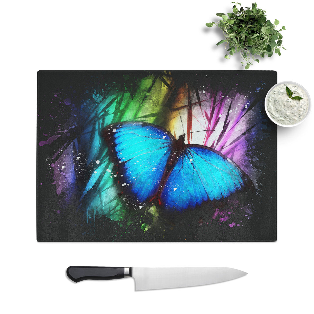 Butterfly Vol.6 Paint Splash Chopping Board