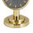 Analog Stainless Steel Mechanical Tabletop Clock-593266155