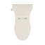 Toilette allongée une pièce à double chasse Sublime Bisque 1,1 / 1,6 gallon par pièce-113607274-113607272