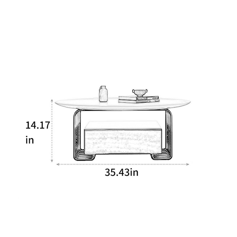 Modern Minimalist Coffee Table