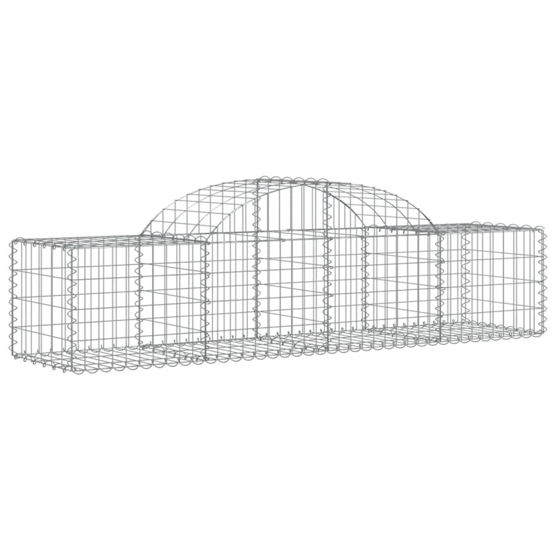 Briceida Silver Galvanised Iron, 60cm H x 200cm W x 50cm D