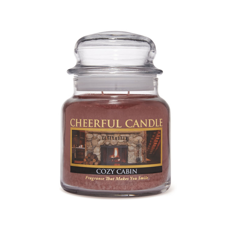 Cabin Woodsy Scented Jar Candle