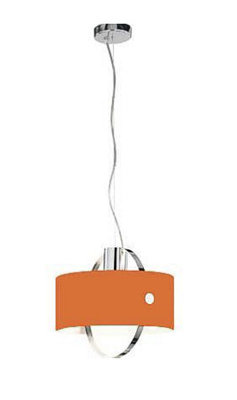 Ring 1-Light Unique / Statement Drum Pendant