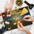 Ambesonne Global Warming Cutting Board Large Size Environment Disaster Multicolor