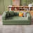 Lozena 78-Inch King-Size Convertible Sleeper Sofa Bed with No Assembly, Boneless Hybrid Mattress Couch Compression Sofa In a Box-217050376