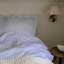 Ensemble de lit simple pique-nique vichy bleu-133200412