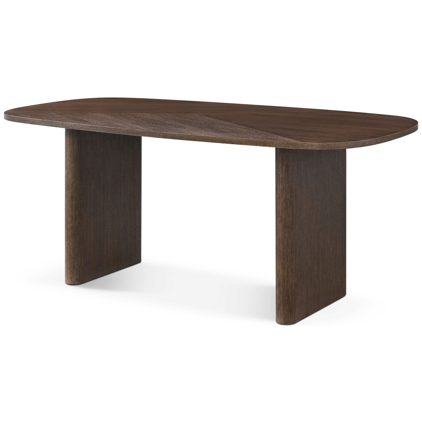 Dones Dining Table, 30" H x 70.87" L x 35.43" W, Brown