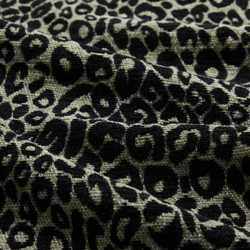 Canapé modulaire Leopard, Vert/noir