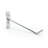 8 Inch Metal Wire Slatwall Hook, 50-Pack