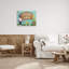 Welcome To Our Garden, gnome, estampe numérique par Linda Birtel-666004402-666004412